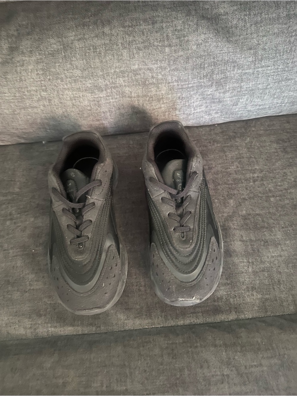 Adidas All-Black Athletic Sneakers
